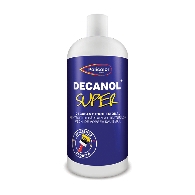 Decapant profesional Decanol Super incolor pentru indepartare vopsea, 200 ml