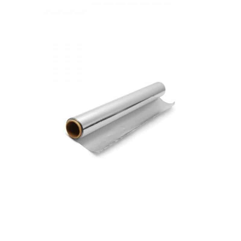 Folie aluminiu 10m pentru gatit si depozitare, rezistenta la temperaturi inalte si scazute