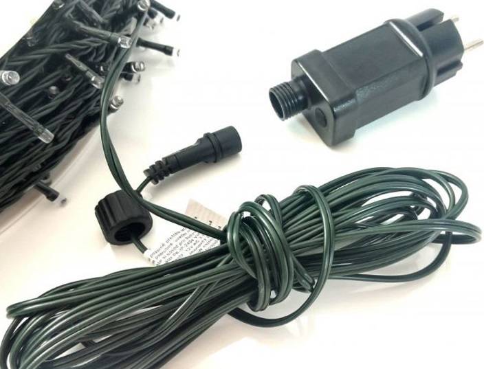 Instalație luminoasă LED tip șir V5, 500 LED-uri, 50 m, multicoloră – imagine 2
