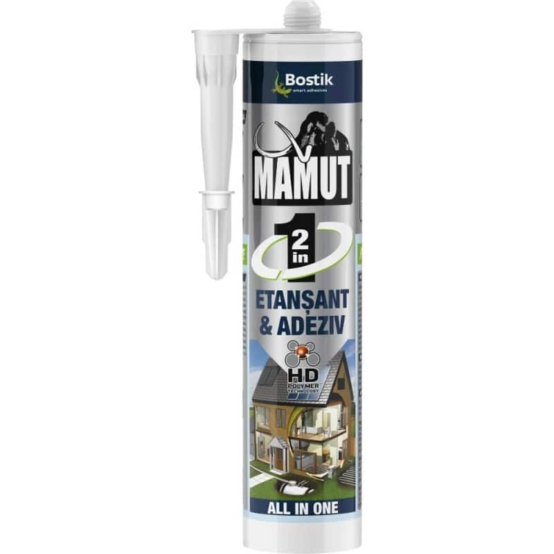 Adeziv si izolant universal maro 290 ml, 2 in 1, puternic si elastic