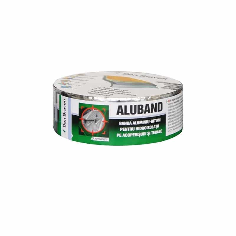 Banda aluminiu 5 cm latime x 10 m lungime pentru etansare si protectie