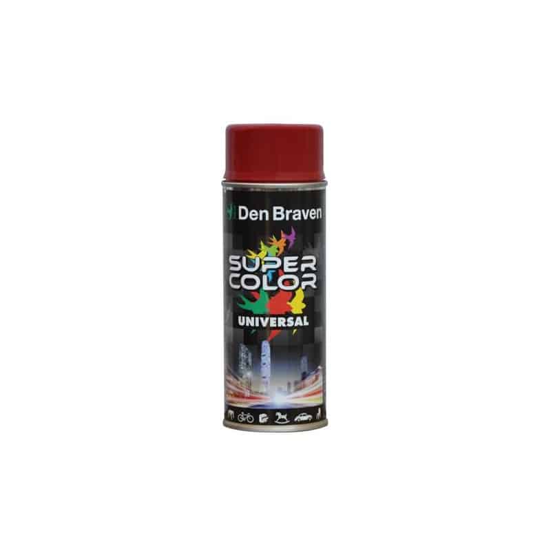 Spray vopsea universal 400ml, rosu inchis RAL 3003, acoperire uniforma