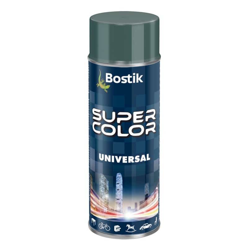 Spray vopsea universal 400 ml, gri metal RAL 7011, acoperire uniforma si uscare rapida