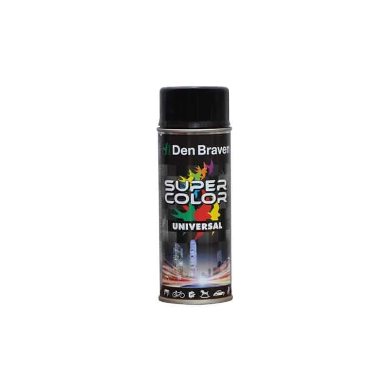 Spray vopsea universal RAL 9005 mat, 400ml, negru intens, finisaj mat uniform