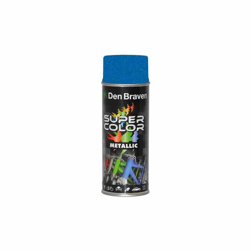 Spray vopsea metalic albastru, finisaj lucios, 400ml