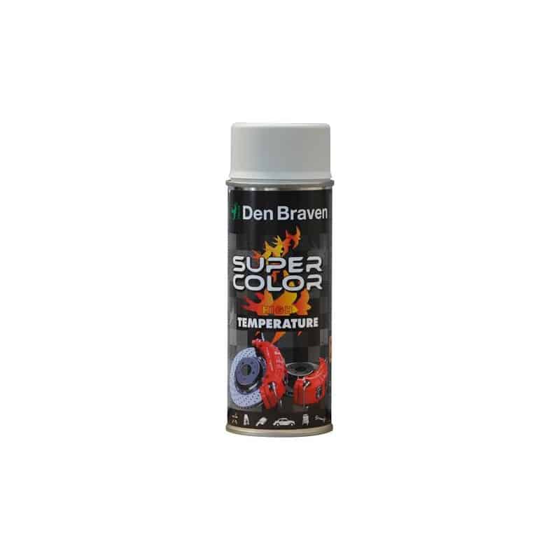Spray vopsea rezistenta la temperaturi inalte 400 ml, alb, finisaj uniform