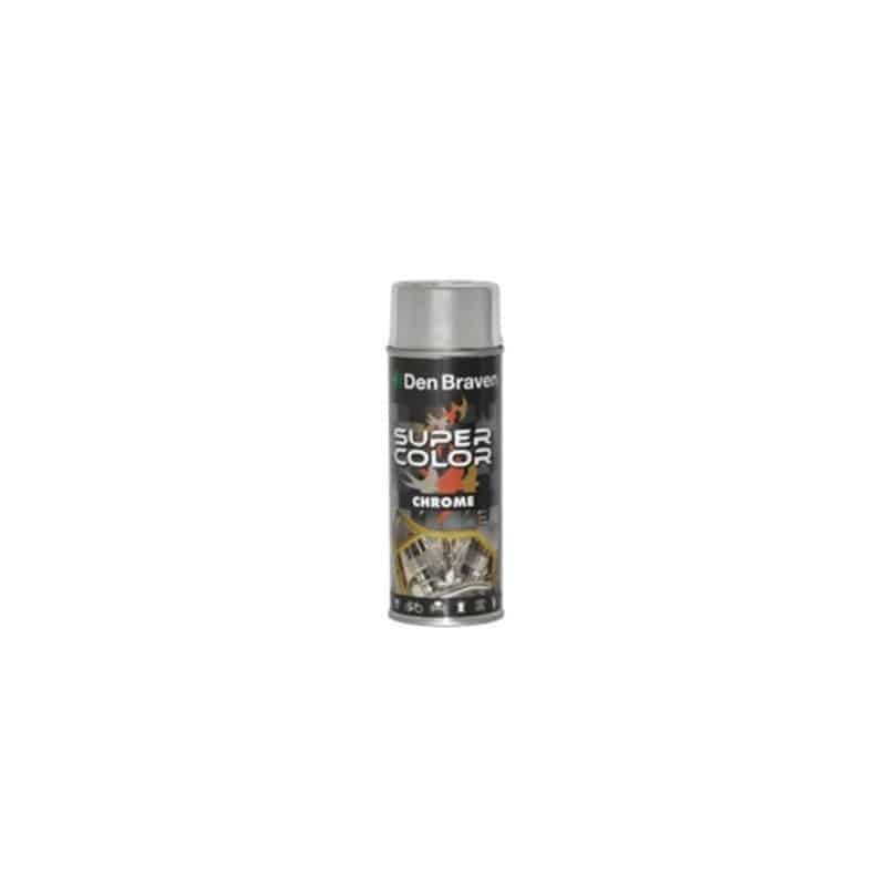 Spray vopsea 400ml cu efect crom argintiu, finisaj lucios metalic