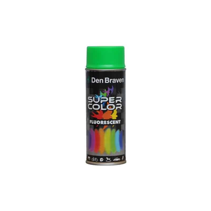 Spray vopsea fluorescent verde 400ml pentru marcaje si proiecte creative