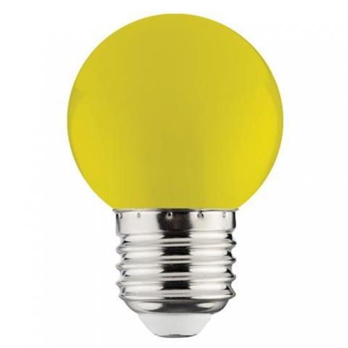 Bec LED 3W cu dulie E27, lumina galbena, 175-250V, iluminat ambiental
