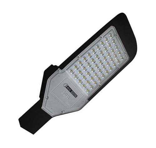 Corp stradal LED 100W lumina rece 6400K, carcasa neagra, 85-265V