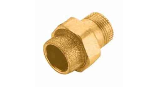 Fiting cupru olandez 22 x 3/4 I-FE pentru lipire, conexiuni precise instalatii sanitare