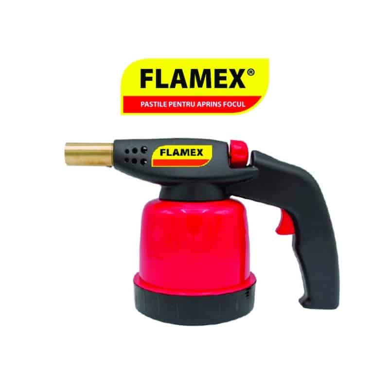 Lampa gaz cu aprindere piezo, usoara si eficienta pentru camping si outdoor