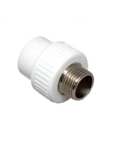 Fiting PPR conector 20 mm x 3/4 inch filet exterior, rezistent si etans