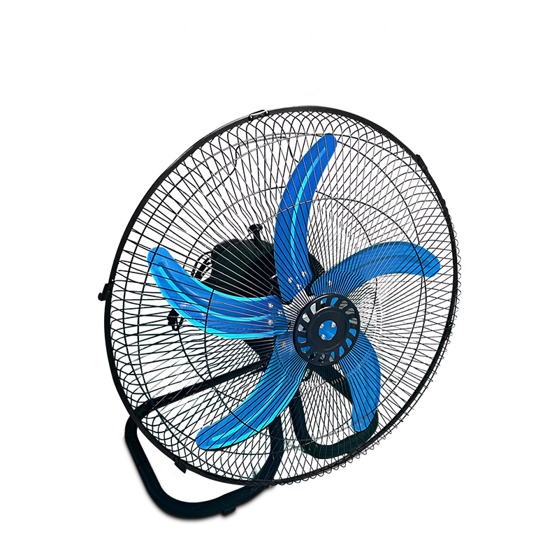Ventilator vertical 3in1, potrivit pentru podea, perete sau masă, design cu bază metalică robustă și înălțime reglabilă pentru flexibilitate sporită, negru