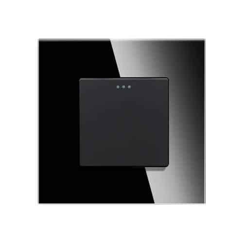 Intrerupator simplu mecanic negru, design compact si rezistent