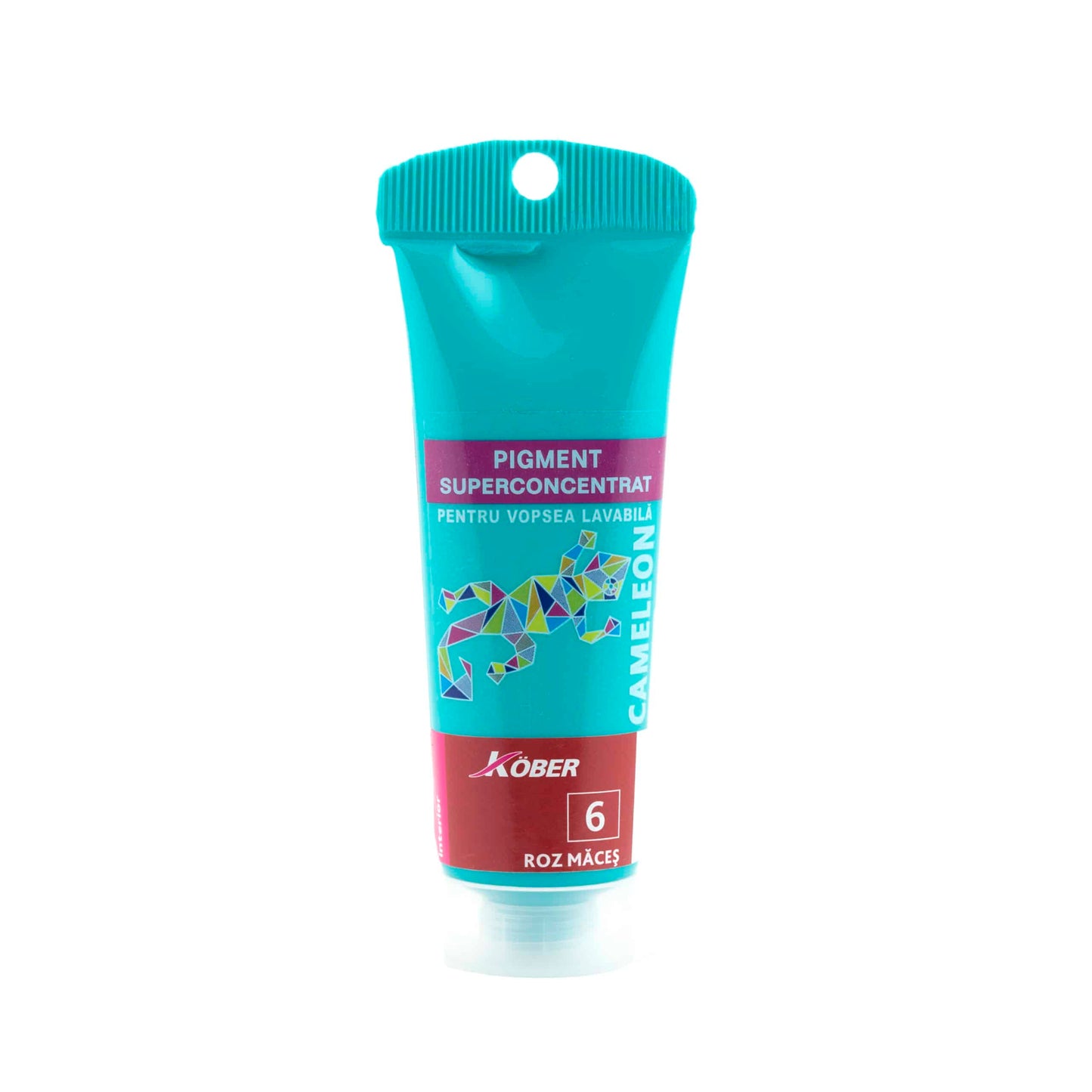 Pigment superconcentrat roz maces pentru vopsele lavabile, 30ML