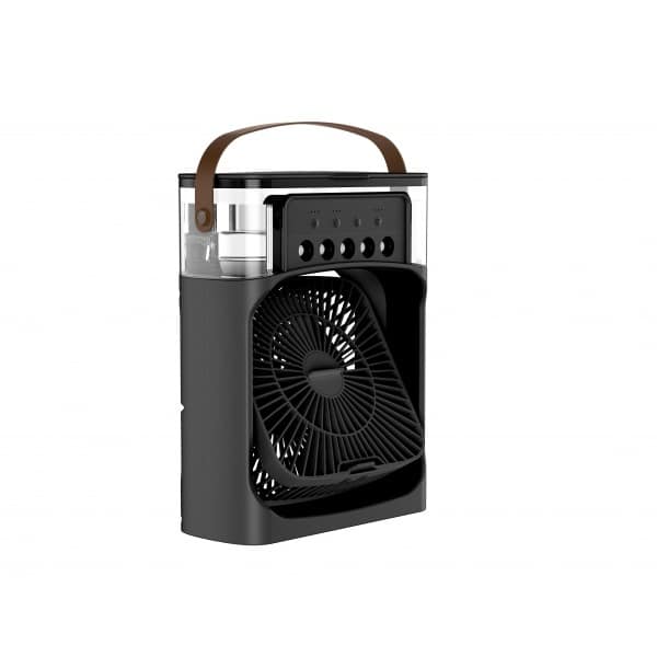 Ventilator birou cu pulverizare apa, 3 viteze, timer, putere 10W, rezervor 600ml