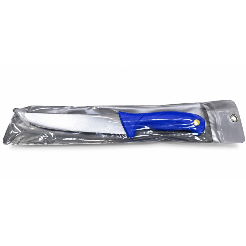 Cutit pentru macelarie, lama 18 cm, maner ergonomic cu protectie pentru degete