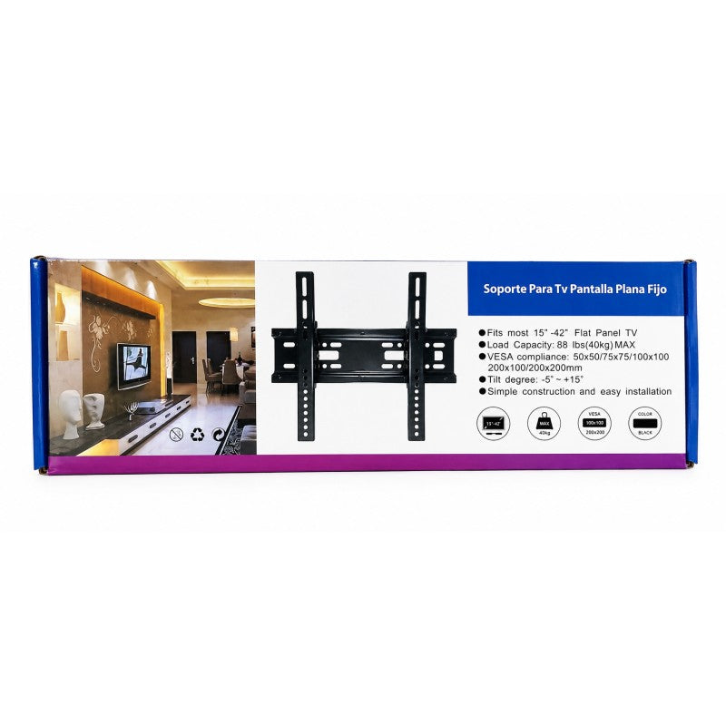 Suport TV LCD pentru ecrane 15-42 inch, inclinabil, capacitate 40 kg