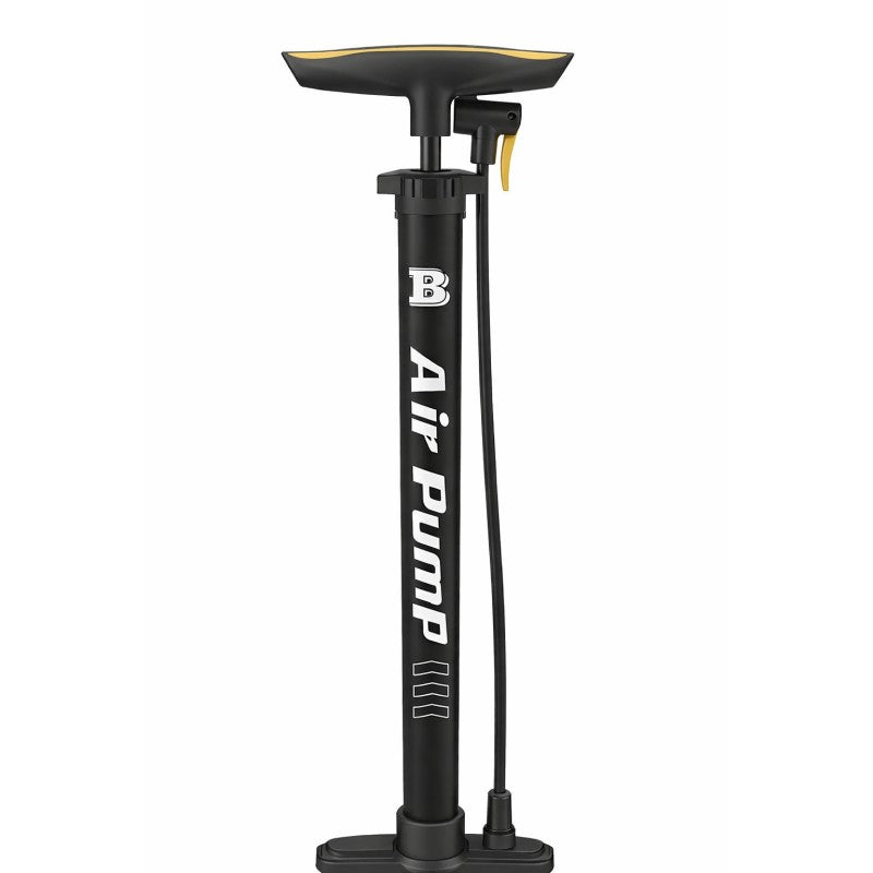 Pompa manuala metalica pentru umflat cu furtun flexibil si maner ergonomic