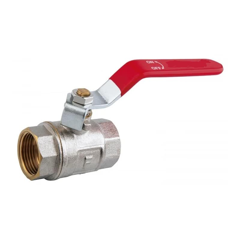 Robinet trecere bronz 3/4 F/F cu maneta ergonomica, etansare sigura