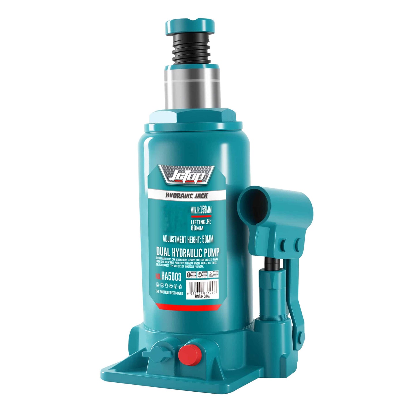 Cric hidraulic 10 tone, sistem hidraulic performant, constructie robusta