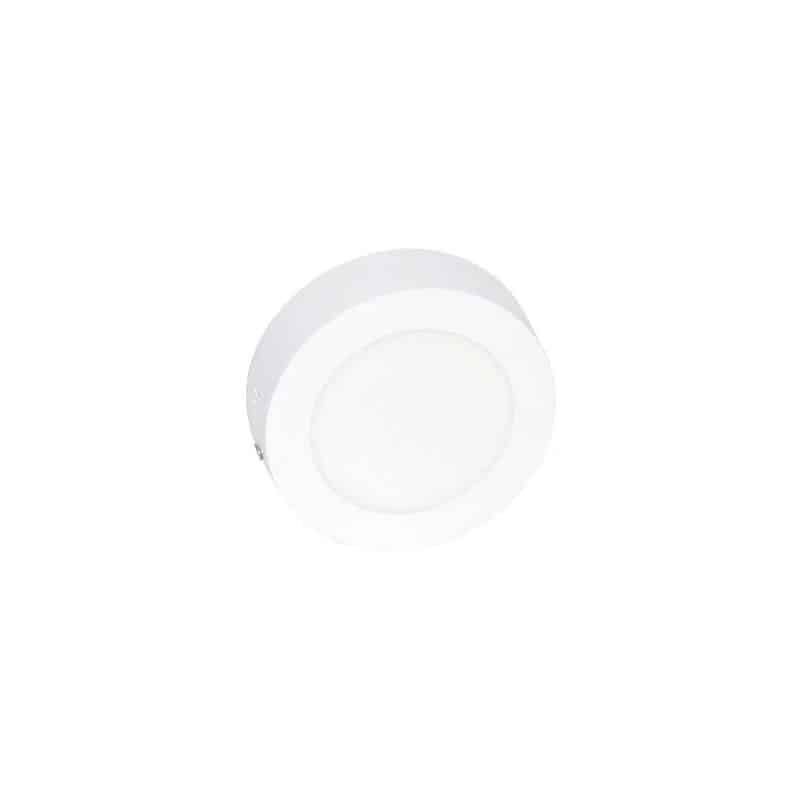 Aplica LED 24W cu contur metalic rotund, alimentare 220V, iluminat interior modern