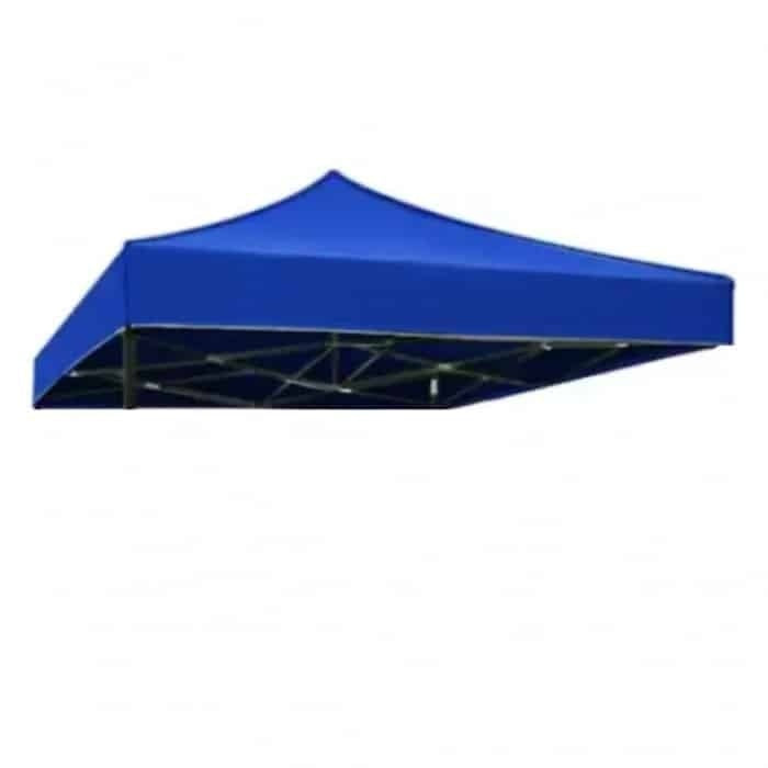 Acoperis pavilion/cort 3x3m, tesatura impermeabila albastru intens