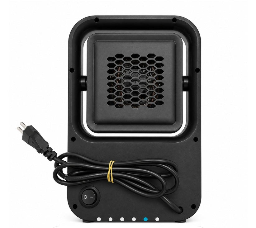 Aerotermă Fan Heater, cu afișaj digital și efect de flacără – imagine 4