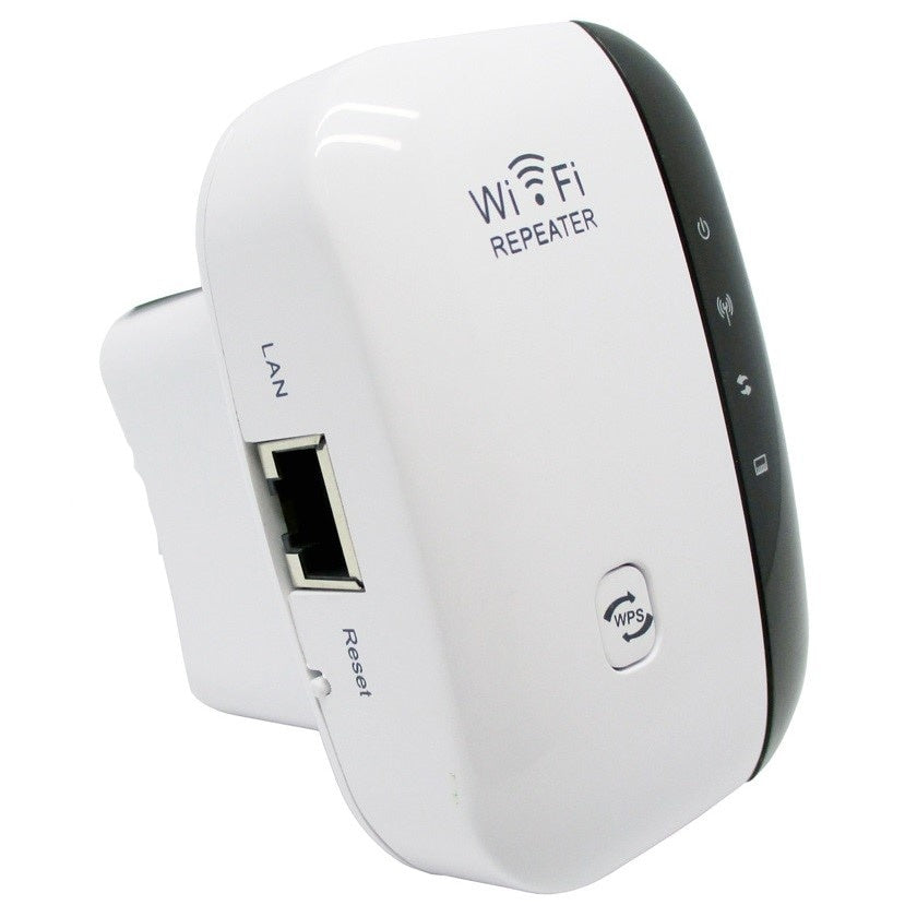 Amplificator Retea Semnal Wireless-N WiFi Repeater 300Mbps, 802.11 b/g/n, 2.4GHz WLAN, alb