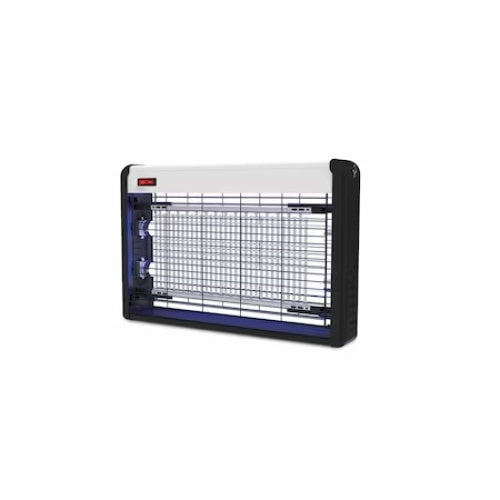 Aparat anti-insecte, electric, cu doua lampi cu UV, buton ON/OFF, cu sistem de prindere prin agatare, sau de sine statator, negru