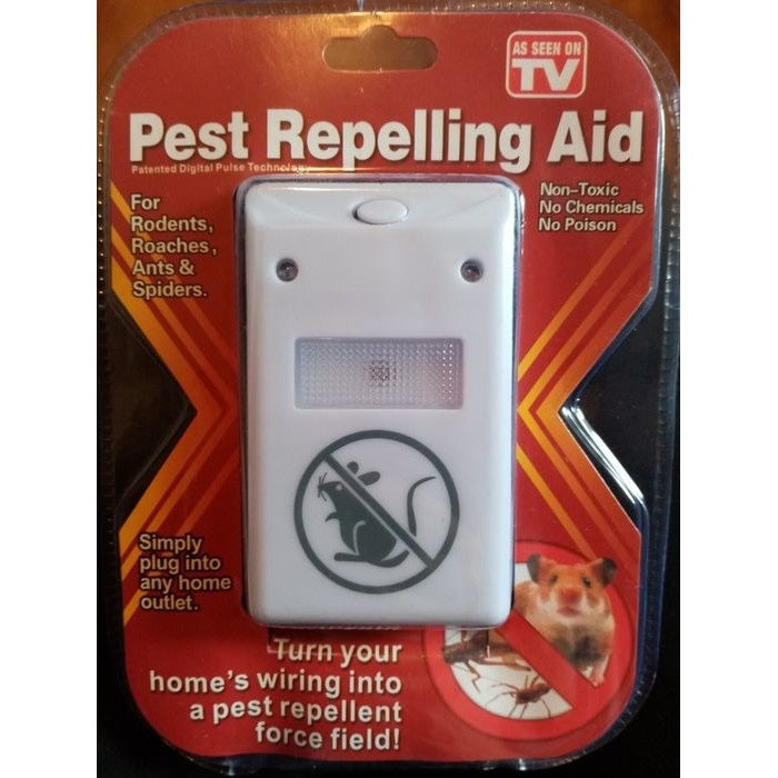 Aparat cu Ultrasunete - impotriva rozatoarelor, gandacilor furnicilor si paienjenilor, alb, FOXMAG24®l
