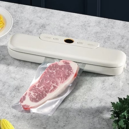 Aparat de vidat, cu display, din plastic, putere 120W, 30 cm bara de lipire, alb