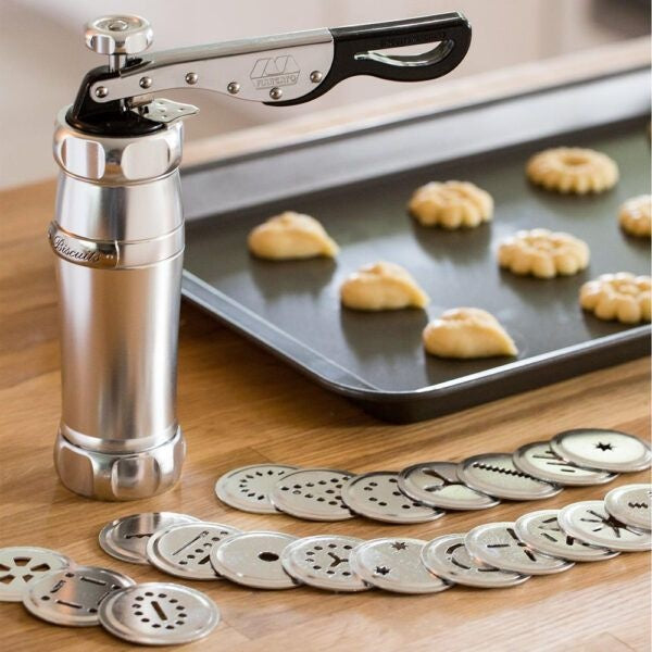 Aparat pentru forme de biscuiti din inox FOXMAG24®