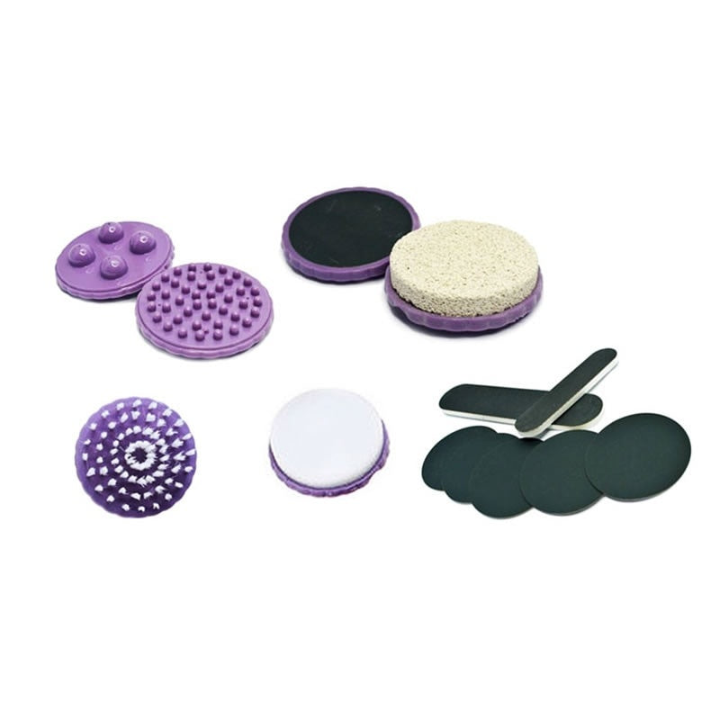Aparat pentru ingrijirea picioarelor Derma Seta, 9 accesorii