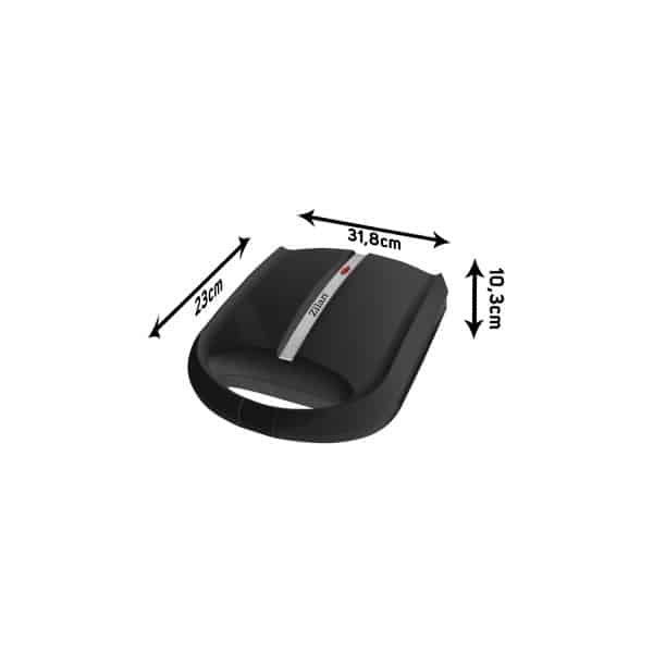 Aparat pentru preparat nuci, 1400W, indicator luminos, negru