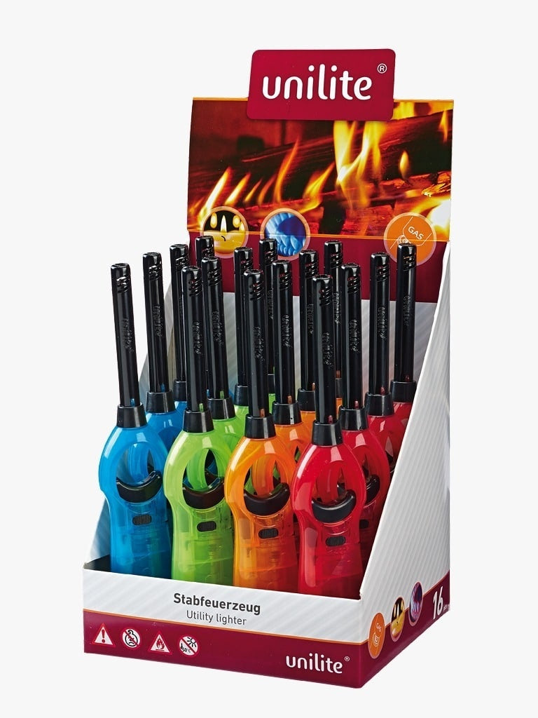 Aprinzator gaz mare cu design ergonomic pentru aragaz, gratar si lumanari
