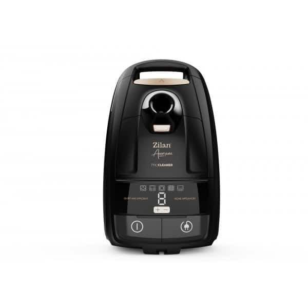 Aspirator cu sac 2400W, capacitate 5L, motor cupru, furtun pivotant 360°, negru