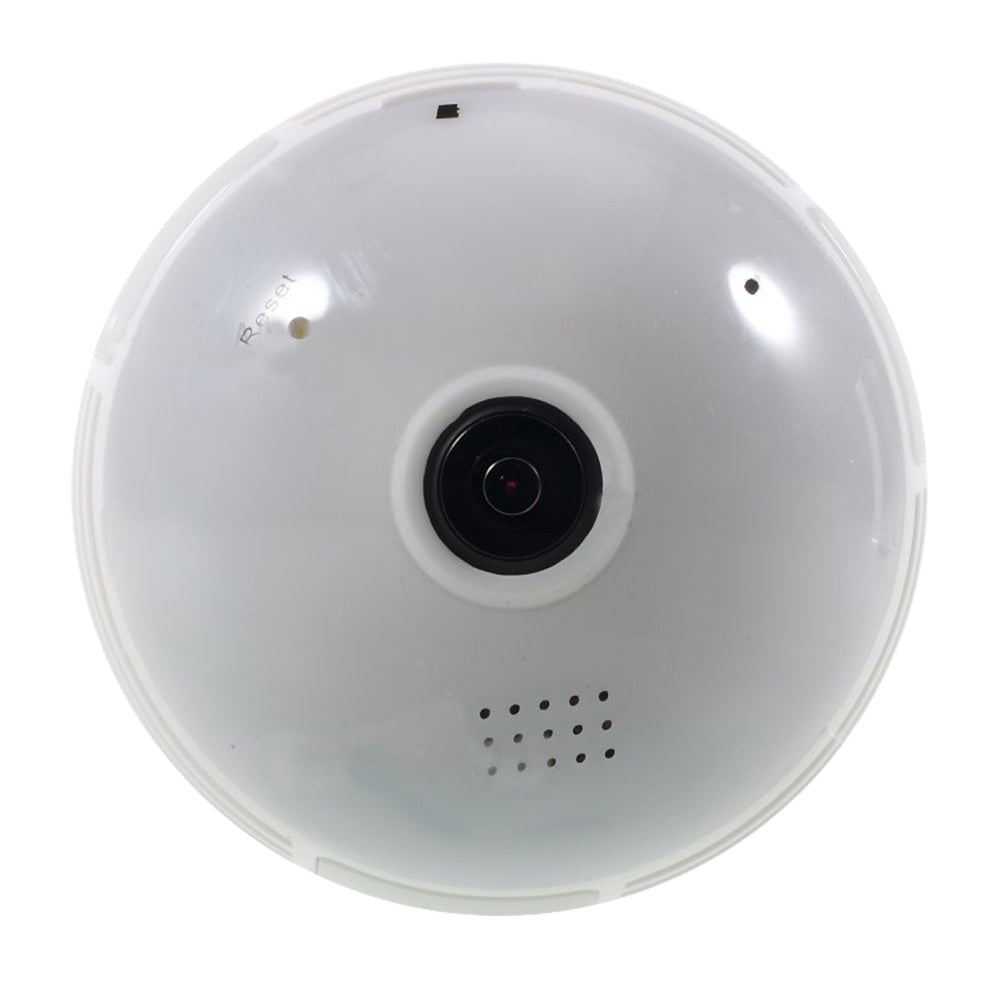 Bec STAR Led Inteligent cu Camera de Supraveghere HD 360, E27, CAM-005B,Alb