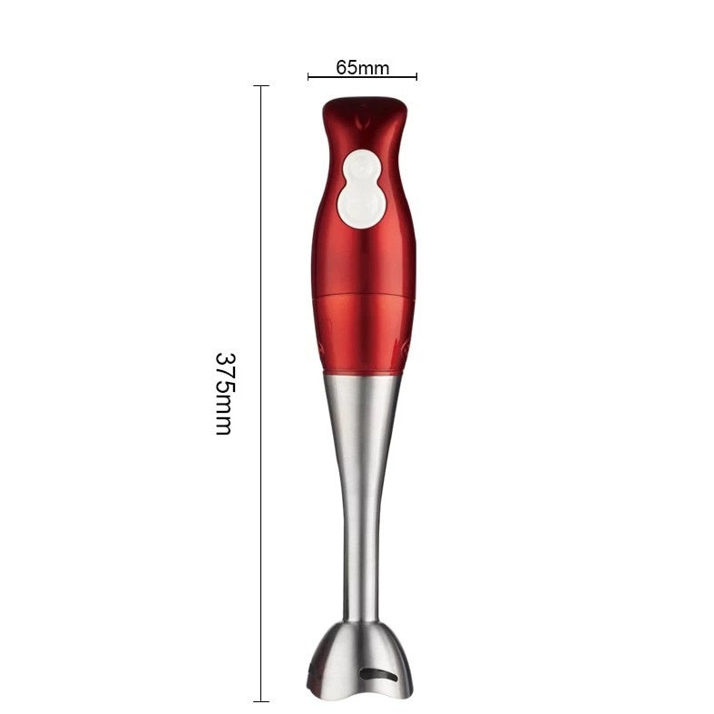 Blender de mana Profesional 4 in1, inclus Pahar, Tel, Tocator, FOXMAG24®, 200 w