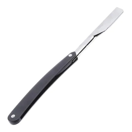 Brici FOXMAG24, cu lama clasica pentru tuns sau barbierit, culoare negru, maner plastic