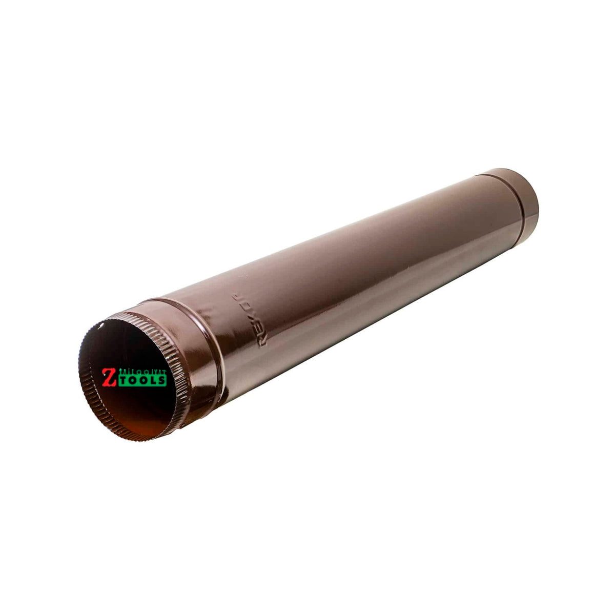 Burlan emailat pentru evacuare fum, 90cm x 120mm