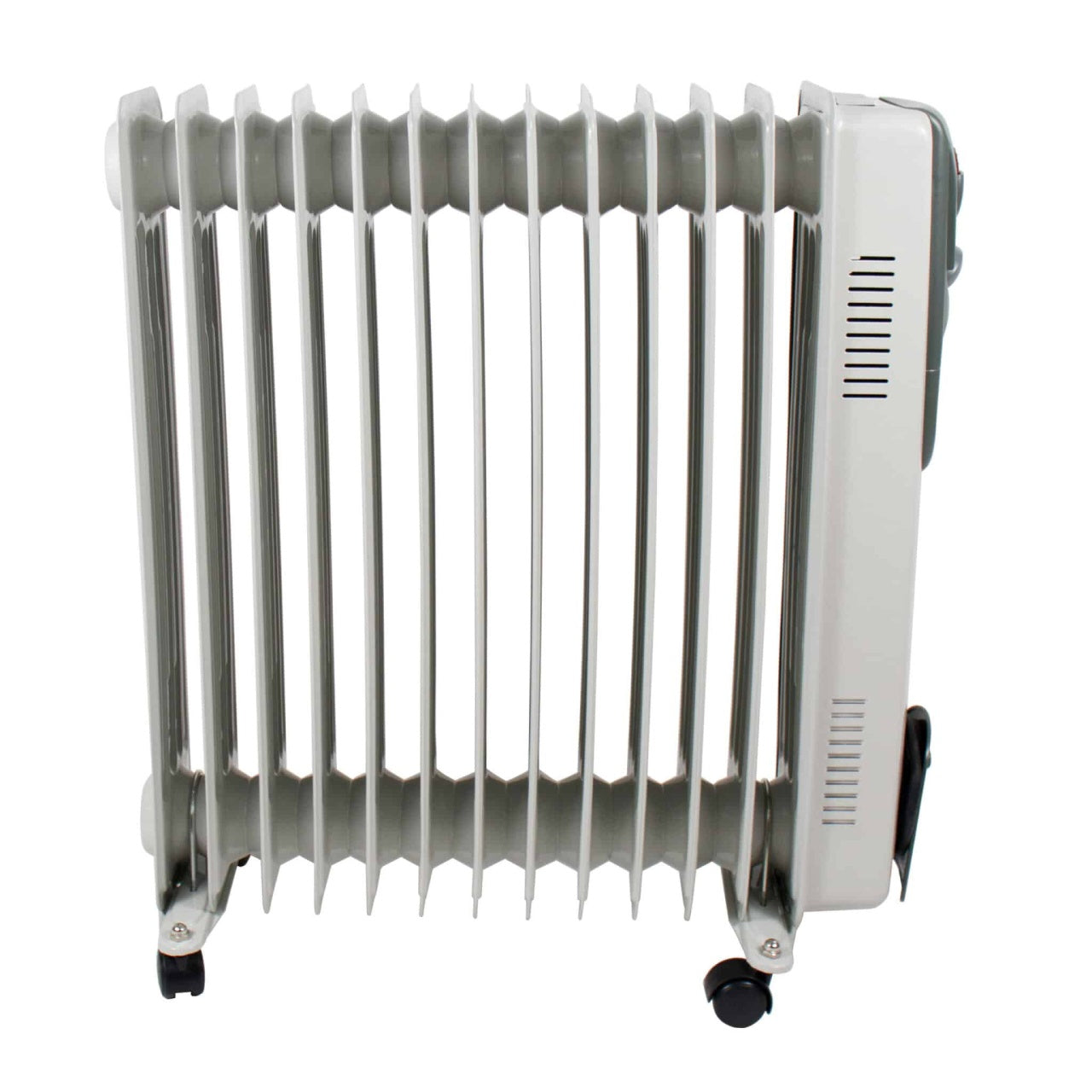 Calorifer electric 2500W cu 13 elementi si termostat reglabil, 3 trepte putere
