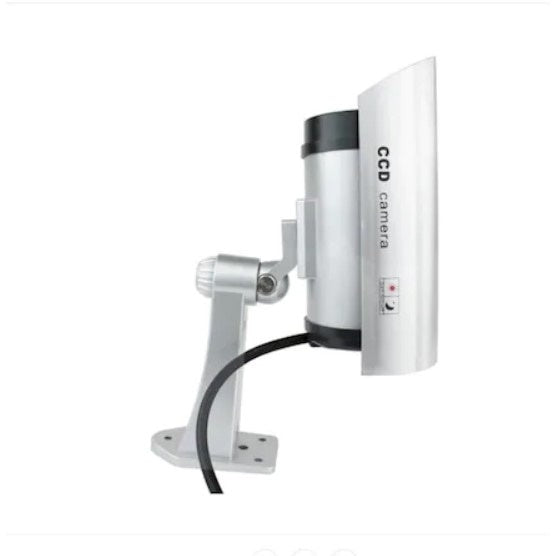 Camera FOXMAG24 de supraveghere falsa, pentru exterior, cu lumina LED rosu indicator