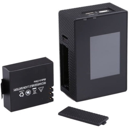 Camera Sport FOXMAG24 1080P Full HD, Rezistent la Apa 30m, USBM 2.0, HDMI, Slot Micro SD, Autonomie 70 min, 900 mAH, Galben