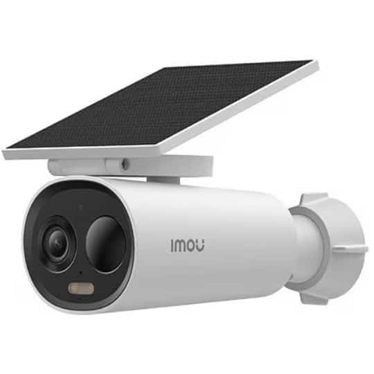 Camera supraveghere wireless IP WiFi 3MP, lentila 2.8mm, PIR, acumulator 5000mAh, IR + lumina alba 1