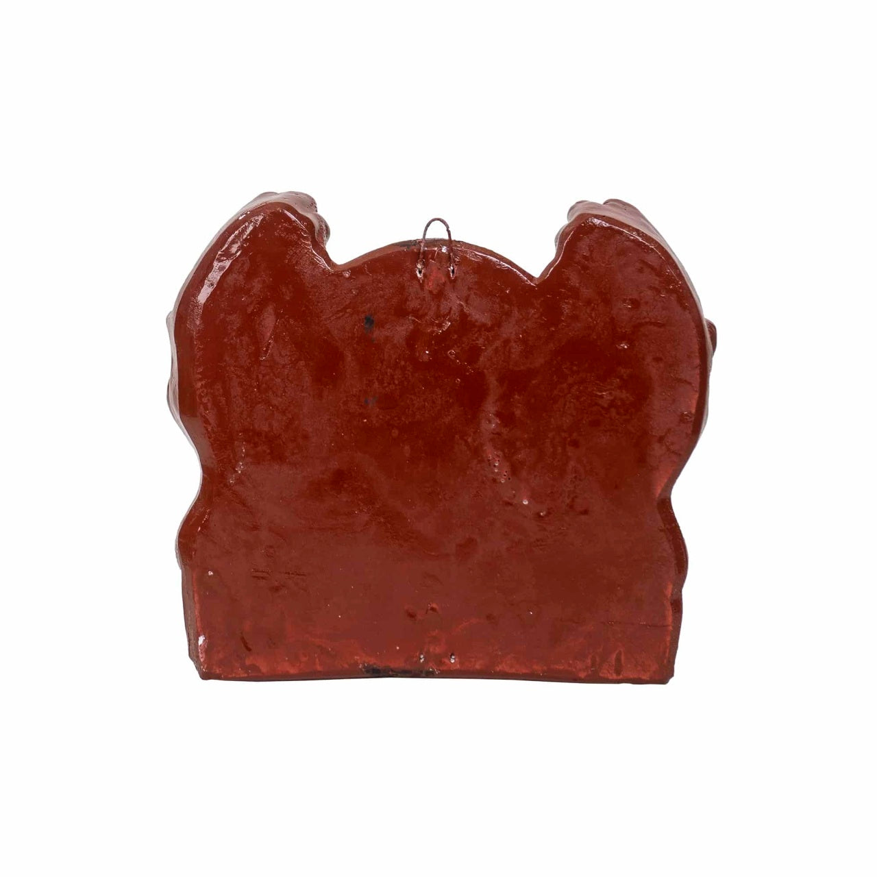 Candela cu doua maini din ipsos, 22x10x19 cm, lucrata manual