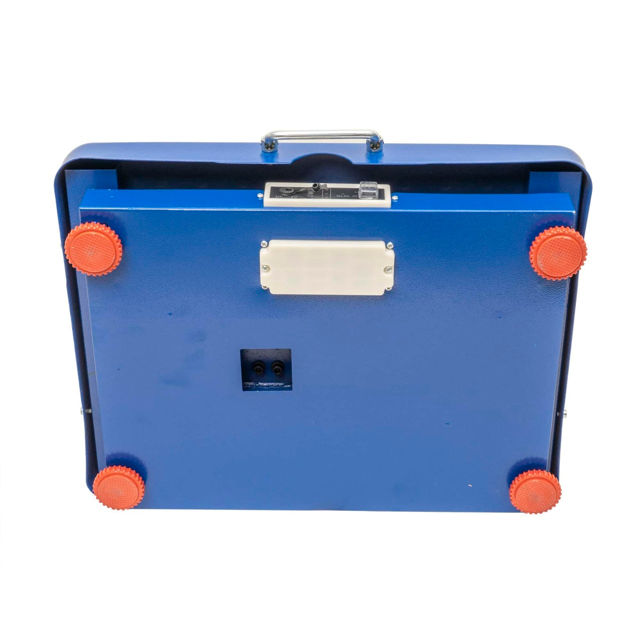 Cantar electronic fara fir cu platforma 41x51 cm si capacitate 300 kg, albastru