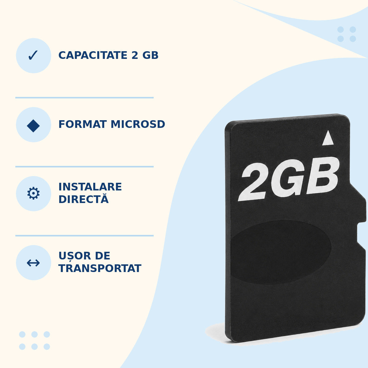Card de Memorie microSD, 2 GB, Negru – imagine 3