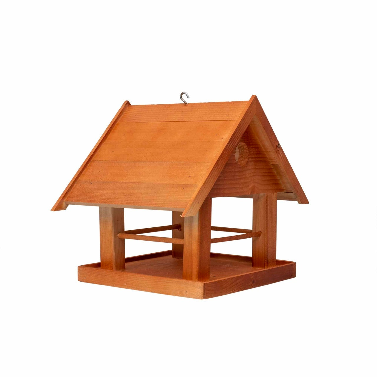 Casuta din lemn pentru pasari, dimensiuni 33x26x28 cm